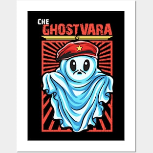 Funny Ghost Meme Pun Che Ghostvara Men Women Funny Halloween Posters and Art